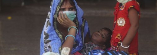 Новый вирус атакует детей, у которых наблюдаются жар и обезвоживание