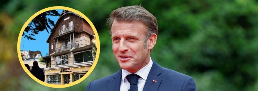Вілла для відпочинку Макронів належить Бріжит - дружині президента Франції