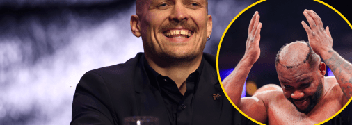 Александр Усик и  Джаррелл Миллер