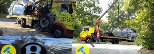 Bentley Bentayga після ДТП