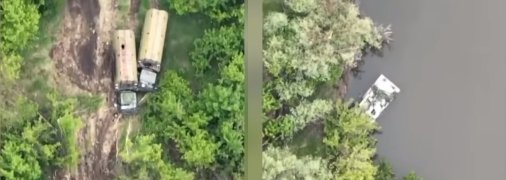 Росіяни втратили значні сили при спробі форсувати річку