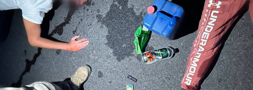 В Киеве поймали двух поджигателей военных авто