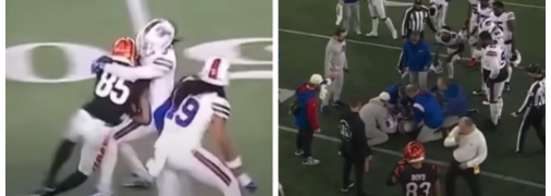 Після зіткнення Хемліна відвезли до лікарні