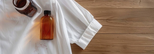 Йод можно легко вывести из одежды (изображение создано с помощью ИИ)