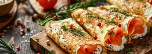 Эти блины станут украшением праздничного стола (изображение создано с помощью ИИ)