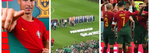 Безцінні кадри! Реакція на Роналду під час гімну Португалії (відео)