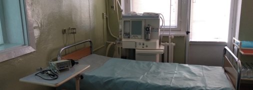 Койкоместо для  больного коронавирусом в больнице
