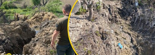 У Городищі на відкритій ділянці зафіксовано скидання нечистот