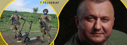 Оккупанты на самокатах вызвали недоумение у украинских защитников