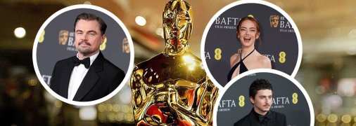 Леонардо Ди Каприо, Эмма Стоун, Тимоти Шаламе