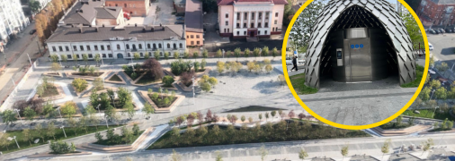 Вбиральня на Успенській площі