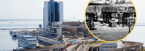 Морской вокзал в Одессе