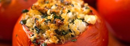 Фаршированные помидоры, запеченные в духовке