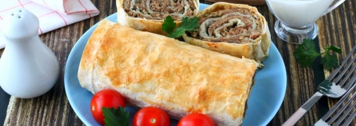 Аппетитный перекус с фаршем