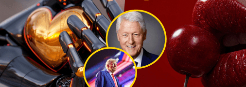 Білл Клінтон та Дональд Трамп