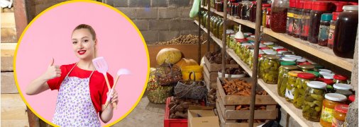 Зберігання овочів та консервації