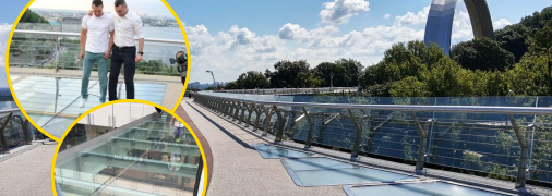 Скляний міст в Києві, брати Клички, скляний міст в Харкові