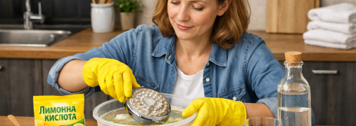 Ефективний лайфхак із лимоном для очищення лійки душа