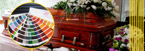 Труна може бути різного кольору