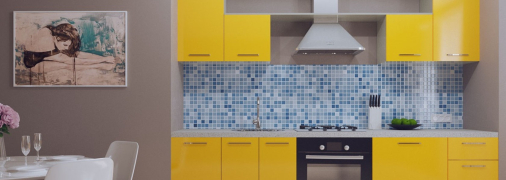 Кольорові шафки можуть додати індивідуальності, однак це може стати проблемою