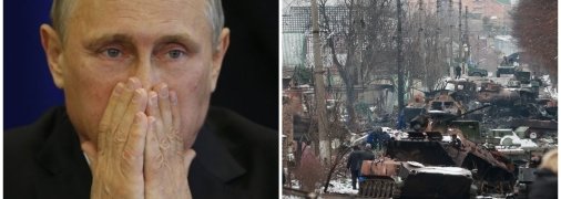 Після провалу бліцкригу путін на ходу змінює плани щодо війни в Україні