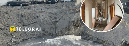 Під час атаки на Київ постраждали офіси держтелеканалів: як вони тепер виглядають (відео)