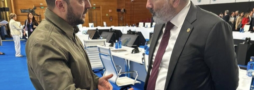 Владимир Зеленский и Никол Пашинян