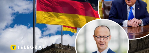 Фрідріх Мерц та Дональд Трамп