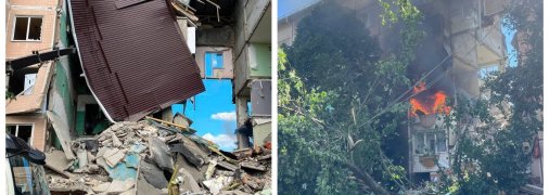 Зруйнований підʼїзд