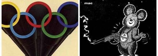 Карикатуры к Олимпиаде-1980, которые актуальны и сегодня