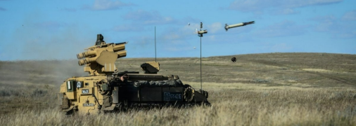 Комплекси Stormer HVM стріляють ракетами Starstreak