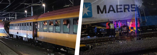 Подія сталась біля станції Пардубіце