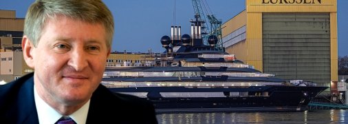 Длиннее, чем у Путина: как выглядит новая суперъяхта Ахметова, которую он до сих пор не может продать