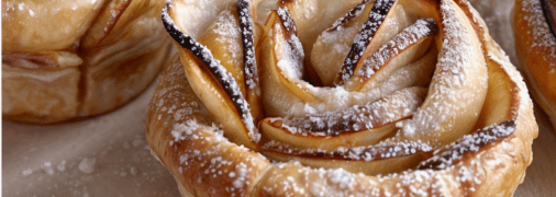 Красиві яблучні тістечка