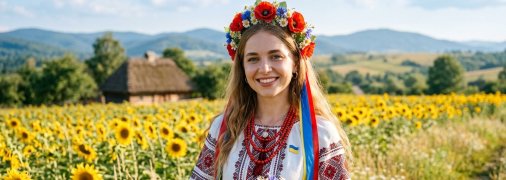 Дівчина з України