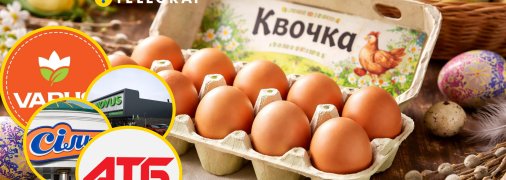 Ціни на курячі яйця в Україні.