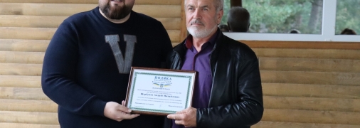 Николай Задорожный на празднике