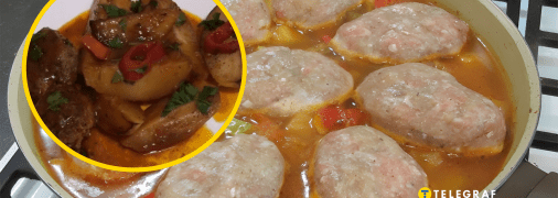 Котлеты с овощным рагу