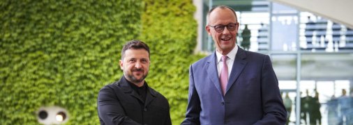 Встреча Зеленского и Мертвеца в Берлине