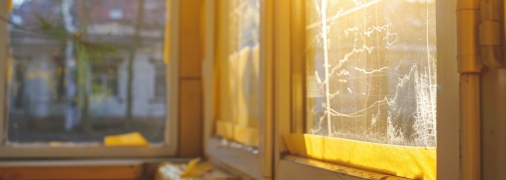 Через неутеплены вікна в приміщенні стає відчутно холодніше (зображення створено за допомогою ШІ)