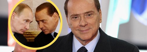 Сільвіо Берлусконі - великий друг Путіна
