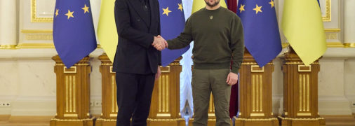 Шарль Мишель и Владимир Зеленский