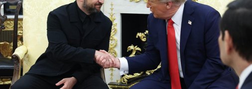Володимир Зеленський та Дональд Трамп