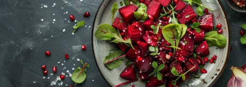 Цей салат має пікантний смак та доволі ситний (зображення створено за допомогою ШІ)