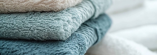 Чтобы полотенца были мягкими, за ними нужно правильно ухаживать (изображение создано с помощью ИИ)