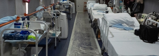 Вагони оснащені найкращим медичним обладнанням