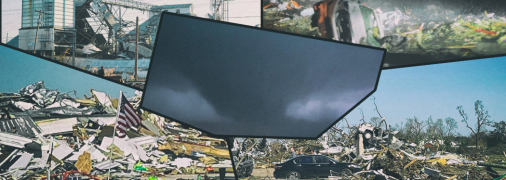 Городок Роллинг Форк в штате Миссисипи фактически сровняло с землей