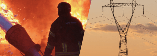 Росіяни пошкодили кілька об'єктів електропостачання