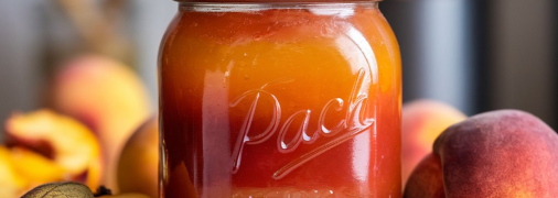 Персиково-яблучне варення виходить неймовірно ароматним (зображення створено за допомогою ШІ)