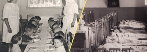 Детский сад времен СССР